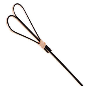 Bamboo Looped Heart Black Skewers - 150mm  (Pack of 1000)
