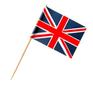 Union Jack Flag Skewer - 80mm  (Pack of 1000)